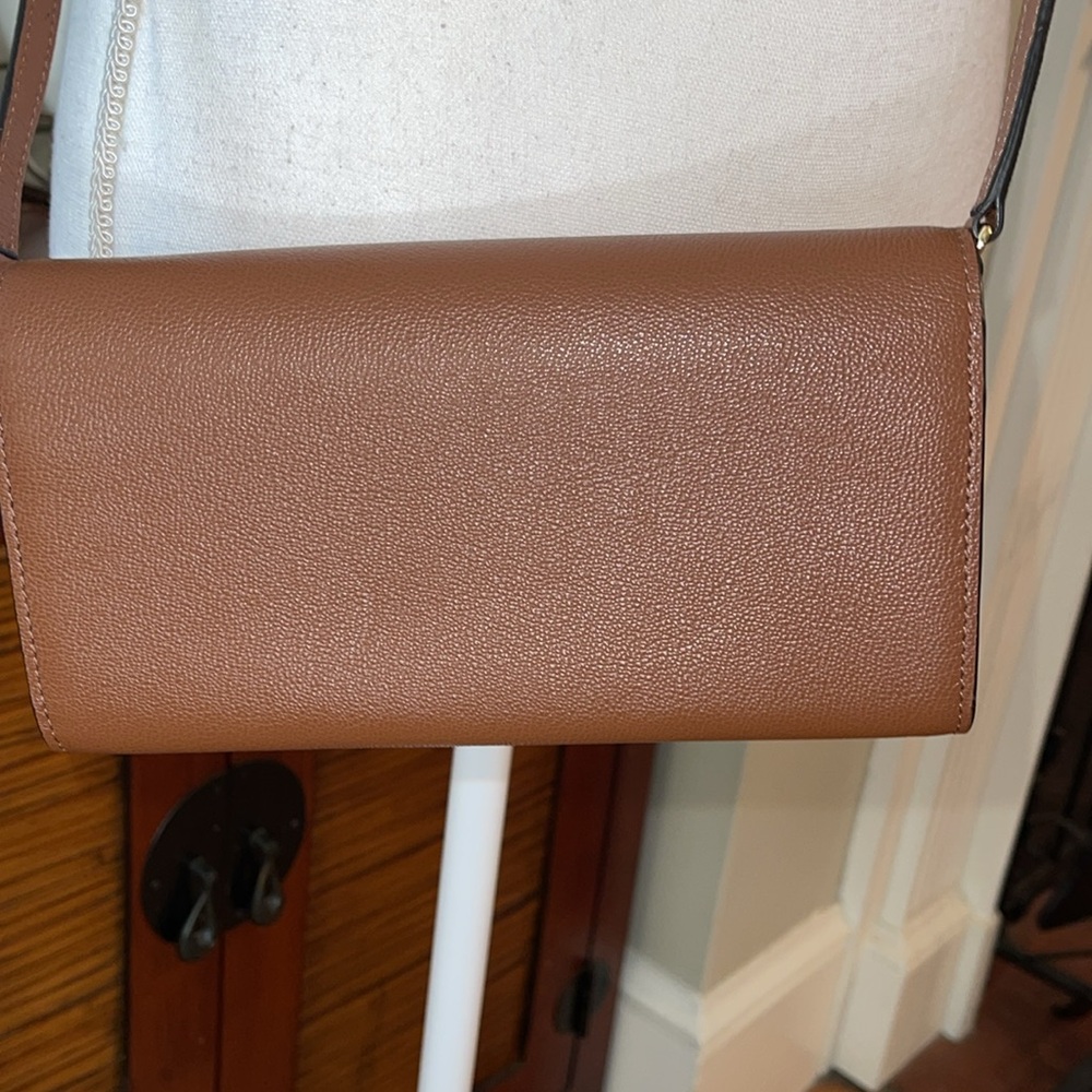 Burberry Leather Embossed Henley Wallet on a Strap - Picture 6 of 9